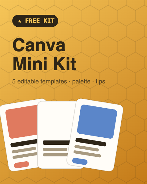 Free Canva Mini Kit cover